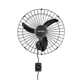 Ventilador Parede 200w 50cm Bivolt Preto Ventisol 538