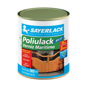 Poliulack Verniz Marítimo Eco Madeira 900ml Sayerlack