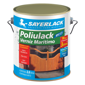 Poliulack Verniz Marítimo Eco Madeira 3,6L Sayerlack