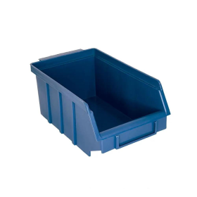 Caixa Box Gaveteiro Industrial Bin Azul N°3 8x10x16cm