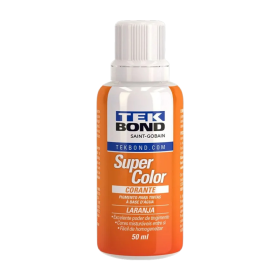 Corante Líquido 50ml Laranja Super Color Tekbond