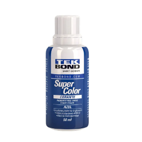 Corante Liquido 50ml Azul Super Color Tekbond