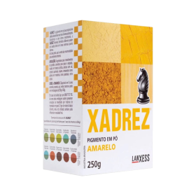 Corante Pigmento Pó Xadrez Amarelo 250g Lanxess