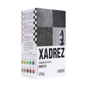 Corante Pigmento Pó Xadrez Preto 250g Lanxess