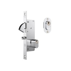 Fechadura para porta de correr 940 inox