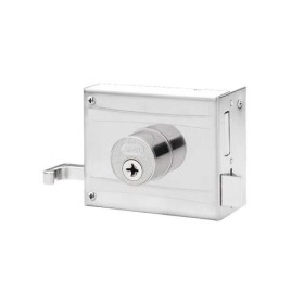 Fechadura para portão de sobrepor inox 1701-100