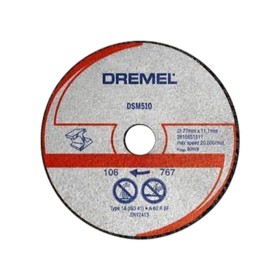 Disco Corte Saw Max PVC Metal DSM20 Dremel DSM510 2615S510JA