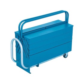 Caixa Ferramenta Carrinho Sanfona 7G 61x20x44cm Marcon 507M