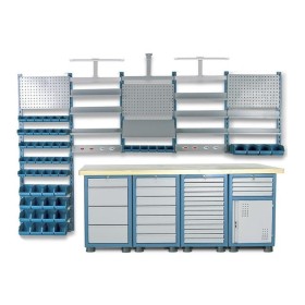 Suporte C/Luminaria+Braço Bancada Infinity Marcon SM-U