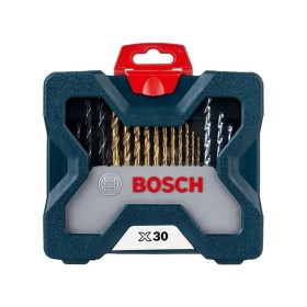 Kit Pontas e Brocas Titânio 30 Peças Bosch X-Line 2607017401