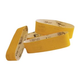 Cinta Lixa Madeira Amarela 75x610mm Grão 180 Alcar K322