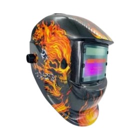 Mascara Solda Automatica Escurecimento Regulavel Fogo