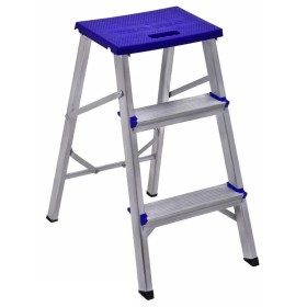 Banqueta Escada Alumínio Multiuso 3 Degraus REAL BQ-003