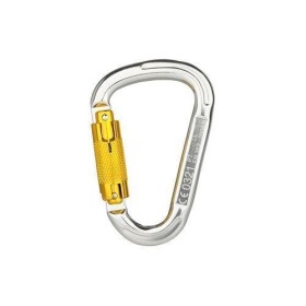 Mosquetão dupla trava alumínio bloqueio automático WPSAM025