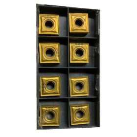 Inserto de metal duro quadrado 90º  SNMG 431 120404 IC656 8pc