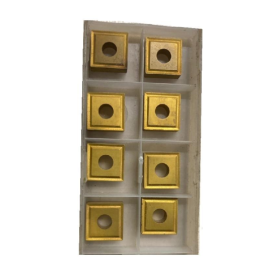 Inserto de metal duro quadrado 90º SNMG 432 120408 c/9pc
