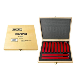 Kit Ferramenta Corte Soldada 10x10mm 11pc Rocast 303,0007