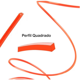 Fio Nylon Rocadeira Quadrado 2,5mm (Metro) Kawashima 5539420