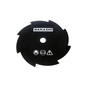 Lamina Disco Rocadeira 8 Dentes 255mm Furo 20mm - Nakashi