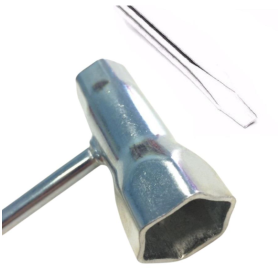 Chave Vela Rocadeira Ponta Fenda 17x19mm - Kawashima 2706230