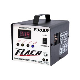 Carregador Bateria Inteligente 12e24v 10Ah Flach F30-12/24SR