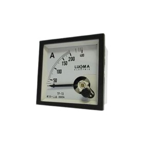 Amperímetro indireto 72 x 72 mm 200A/5  LK-A72 17003