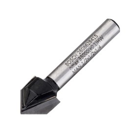 Fresa haste 1/4" ponta V 1/2" - 12,7mm - Bosch 2608628415