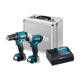 Kit Furadeira Parafusadeira Bateria 12v CXT Makita CLX228SAX