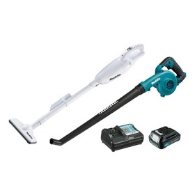 Combo Soprador UB101+Aspirador CL108FD Bateria Makita CLX248
