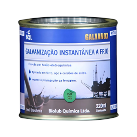 Galvanização Frio 220ml Galvanox Biolub