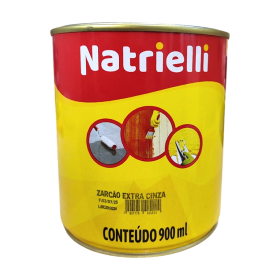 Zarcão Fundo Extra Cinza Metais 900ml Natrielli