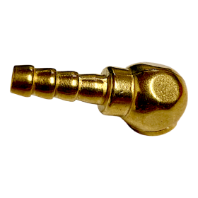 Bico Bola Inflador Pneu Redondo S/ Trava Mangueira 1/4 RF264