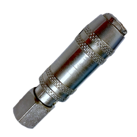 Bico Inflador Pneu Engate Rapido 1/4 NPT C/ Espigao RF269