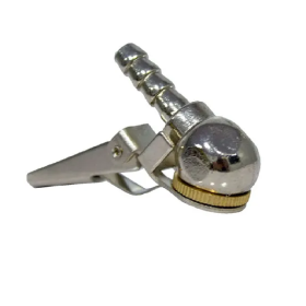 Bico Bola Inflador Pneu Redondo C/ Trava Mangueira 1/4 RF265