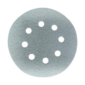 Disco Lixa Pluma Branco 125mm 5" 150 8 furos Disflex