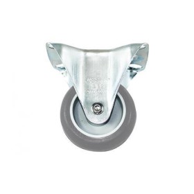 Rodízio cinza fixo 4" FLR 412 BP