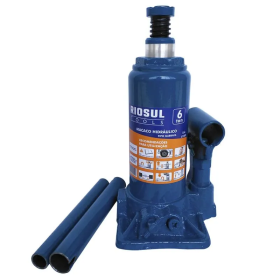 Macaco Hidráulico Tipo Garrafa 6,0 Toneladas Riosul R070003