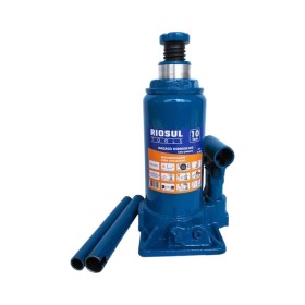 Macaco Hidráulico Tipo Garrafa 10,0 Toneladas Riosul R070005