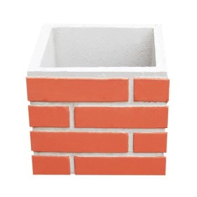 Extensão Chamine Churrasqueira Concreto Tijolo 30x30x25cm