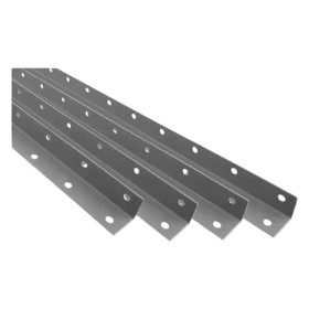 Kit 4 Colunas Estante Leve Reforcada Amapa 150kg L2 Ch20 2mt