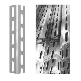 Kit 4 Colunas Estante Industrial Amapa 420kg L3 Ch16 3,0mt