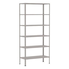 Estante Prateleira Amapa DuplaFlex 25kg Cinza 40x92cm 1,76mt