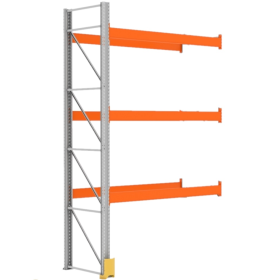 Porta Pallet Continuacao Amapa 3mt C/3 niveis 2000kg 1x2,3mt