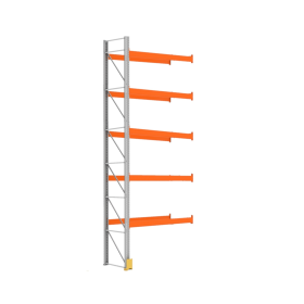 Porta Pallet Continuacao Amapa 4mt C/5 niveis 2000kg 1x2,3mt