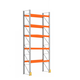 Porta Pallet Inicial Amapa 5mt C/5 niveis 2000kg 1x2,3mt