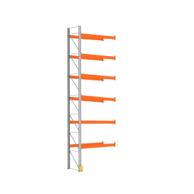 Porta Pallet Continuacao Amapa 5mt C/6 niveis 2000kg 1x2,3mt