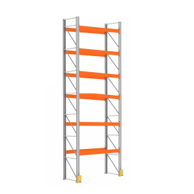 Porta Pallet Inicial Amapa 6mt C/6 niveis 2000kg 1x2,3mt
