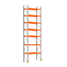 Porta Pallet Inicial Amapa 6mt C/7 niveis 2000kg 1x2,3mt