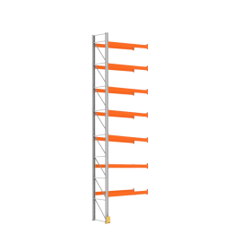 Porta Pallet Continuacao Amapa 6mt C/7 niveis 2000kg 1x2,3mt
