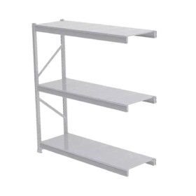 Porta Pallet Continuacao Branco Amapa 250kg 60cm 3 - 2x1,2mt